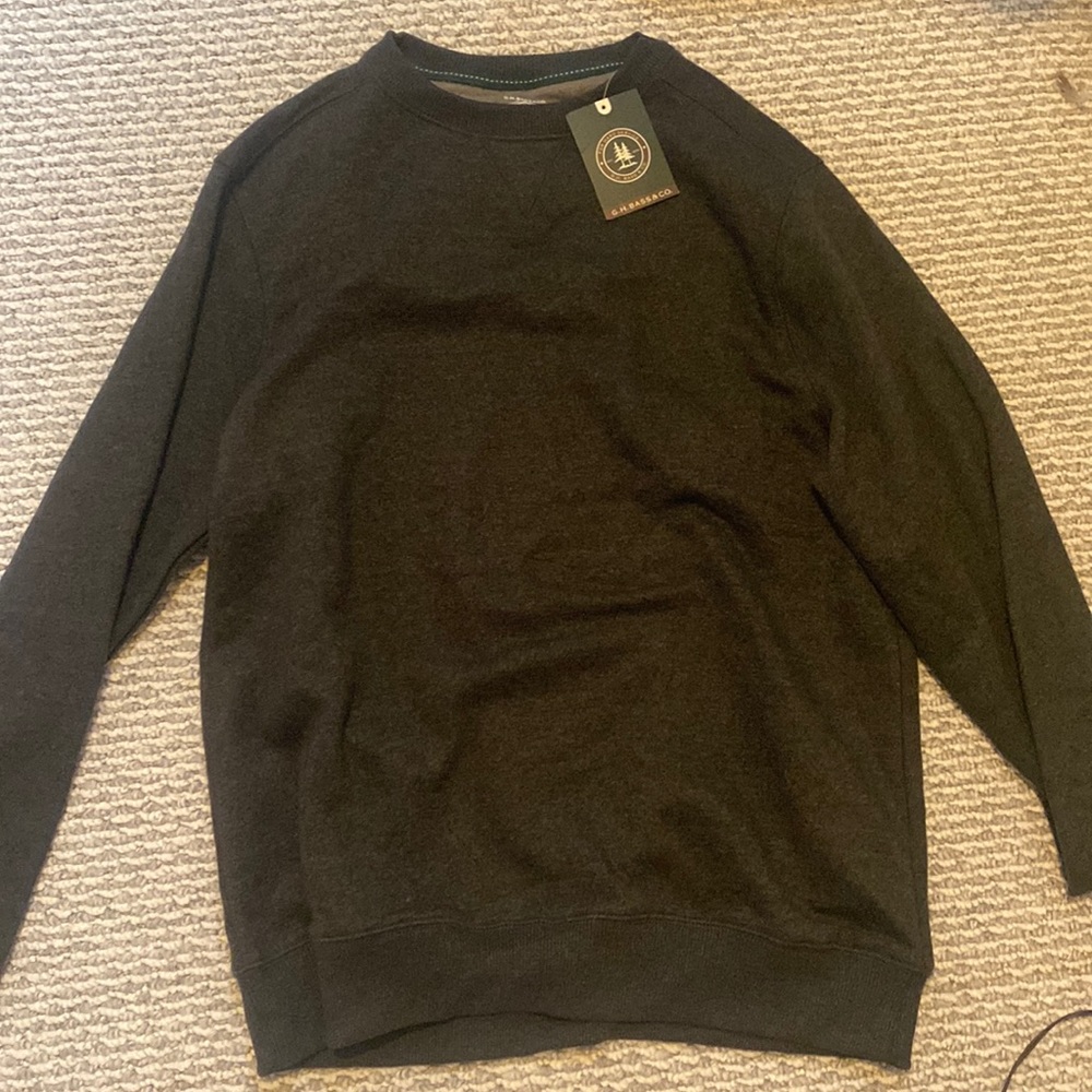 super soft mens crewneck sweater